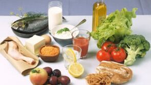 Products allowed for pancreatitis